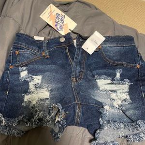 New with tags jean shorts